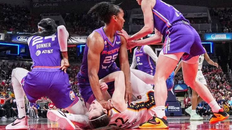 WNBA suspends Alyssa Thomas for 'recklessly' hitting Caitlin Clark in throat during scramble