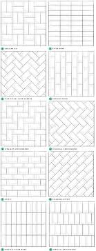 Pattern Potential Subway Backsplash Tile Centsational Style Subway Tile Design Subway Tile Patterns Subway Backsplash