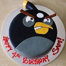 Kim Hyeyoung Angry Birds Birthday Cake Boy Birthday Cake Angry Birds Cake