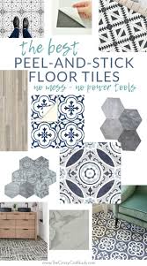 Werkzeug und baumaterial für profis und heimwerker. The Best Peel And Stick Vinyl Floor Tile Decals The Crazy Craft Lady