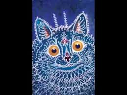 A painting i created to express my delusions and the apophenia i experience often. Louis Wain Before And After Schizophrenia Youtube