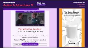 Aug 13, 2013 · 2012 in movies quiz. Movie Quote Trivia Video Quiz Challenge Avengers 2012