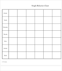 free behavior charts 9 free pdf psd documents download