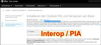 Note: What is Interop and PIA in Microsoft Office @ CodeDocu Office 365
