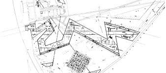 Floor Plan Of The Jewish Museum In Berlin Image Source Daniel Libeskind Between The Lines Extension To Jewish Museum Daniel Libeskind Jewish Museum Berlin