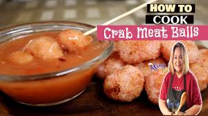 How to make crab balls. Crab Balls With Sweet Chilli Sauce Yummy Youtube