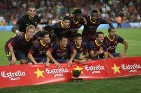 The 2013 joan gamper trophy was the 48th edition of the joan gamper trophy. Gamper 2013 Barcelona 8 0 Santos Winning Team Photo Barcacentral