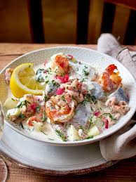 Fischtopf In Saure Sahne Sosse Rezept Rezepte Einfache Fischrezepte Und Lecker