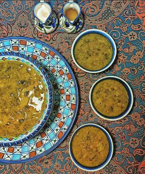 آش شولی یزدی 🍲🌿  (آش سنتی و اصیل یزد)