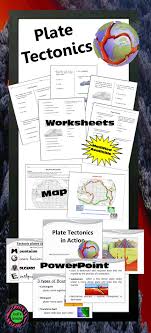 Plate Tectonic Lesson Activities Including Maps Quizzes Tests Worksheets And Science Lessons Middle School Earth Science Lessons Middle School Lesson Plans