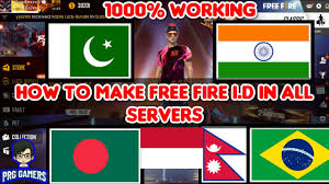 Garena free fire top up. How To Make Free Fire Id All Server In Hindi Urdu 1000 Working Prg Gamers Youtube