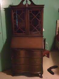 How Much Is A 1940s Secretary Bookcase Worth My Antique Furniture Collection 1940s Furniture Bookcase Furniture