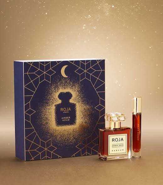 Roja Amber Aoud Pure Perfume Eid Fragrance Gift Set (50ml) | Harrods UK
