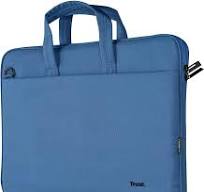 Trust Bologna Slim Eco Borsa per Laptop fino a 16", Borsa per Laptop  Sostenibile in Plastica Riciclata, con Tracolla, Custodia per Viaggio,  Lavoro, ...