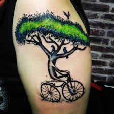 Www Tattnroll Com Bike Tree Tattoo Tattoo Tattoo Tattnroll Tatt N Roll Tattoo Artists Emre Eren Datca Izmir Tattoos Realistic Tattoos Tattoo Art Ar
