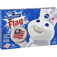 3.8 out of 5 stars 22. Pillsbury Ready To Bake Flag Shape Sugar Cookies 24 Ct Refrigerated Dough Fishers Foods