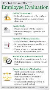 How To Give An Effective Employee Evaluation Ehow Evaluation Employee Business Leadership Leadership