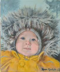 What's the inspiration behind your Christmas-themed painting of downtown  Selma, CA?