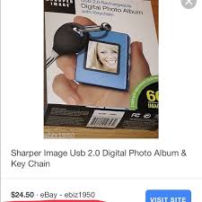 The Sharper Image Other Digital Photo Album With Keychain Poshmark