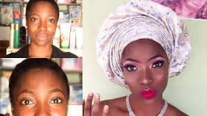2019 nigerian bridal makeup gele