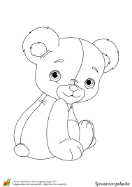page 2 sur 24 hugolescargot com coloriage ours ourson dessin en peluche coccinelle