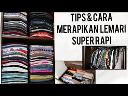 Tips Cara Merapikan Lemari Super Rapi Merapikan Lemari Baju Ukuran Baju Sama Youtube
