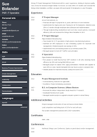 Project Manager Resume Sample 25 Examples And Writing Tips