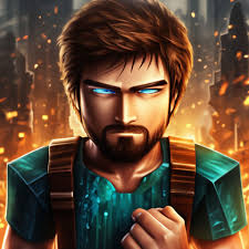 Herobrine" — image created in Shedevrum