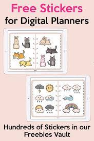 Free Digital Planner Stickers For Goodnotes Onenote Notability And Xodo Free Planner Stickers Planner Stickers Digital Planner