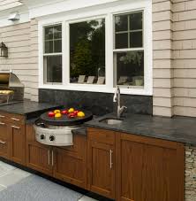 custom outdoor kitchen builder long