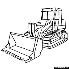 The first human tools were a stick and a stone. Big Excavator Coloring Page Novocom Top