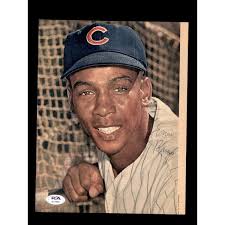 MLB Ernie Banks Signed Photos, Collectible Ernie Banks Signed Photos