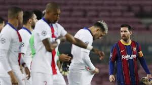 Dest, óscar mingueza/piqué, lenglet, jordi alba; Barcelona Vs Psg Ver Goles Resumen Y Video Highlights Del 1 1 En Parque De Los Principes Por Vuelta De Octavos De Final De La Champions League Rpp Noticias