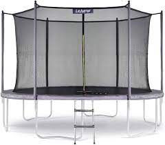 Amazon.com : Lejump Skysurf Trampolines 12 FT ASTM Approved Recreational  Big Trampoline with Enclosure Net & Ladder Best Choice Outdoor Trampoline  for Adults and Kids Heavy Weight Limit Jumping Mat : Sports
