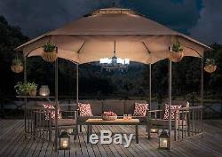 Outdoor Gazebo Chandelier Patio Area Hanging Light Fixture Battery Operated