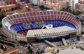 Messi relinquishes his crown to mbappé. Camp Nou Wikipedia
