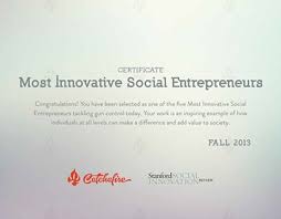 Check Out This Behance Project Certificate For Catchafire Org Https Www Behance Net Gallery 17251059 Cert Social Entrepreneur Certificate Congratulations