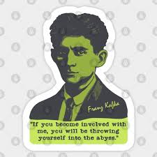 Franz Kafka Portrait and Quote