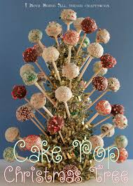 Christmas cake pops are here to stay; I Love Doing All Things Crafty Cake Pop Christmas Tree And Treats For School