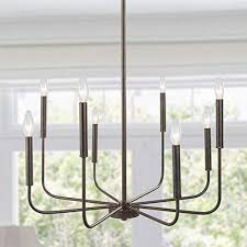 Free shipping* on all dining room chandeliers. Buy Laluz Chandelier Dining Room Lighting Fixtures Hanging Chandelier Light Fixture With Dark Brown Speckled Finish 26 Dia Dimmable Online In Turkey B074t8gmsl