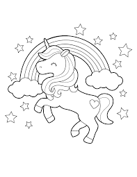 Belles coloriages avec des licornes pour les filles. Artherapie Ca
