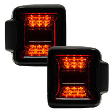 Oracle Lighting 5852 504 Black Series Led Tail Lights For 18 21 Jeep Wrangler Jl Quadratec