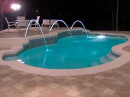 Sehen sie sich ergebnisse an für jets water Laminar Deck Jets Lit With Led Lights Love These Diy Pool Diy Pool Deck Pool