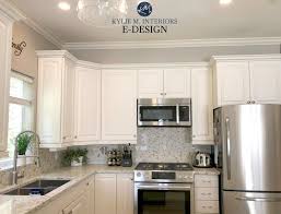 E Design An Oak Cabinet Makeover With White Dove Painting Kitchen Cabinets Kitchen Cabinet Colors Kitchen Colors