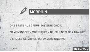 Morphin Schmerzmittel Mit 3 Gefahren