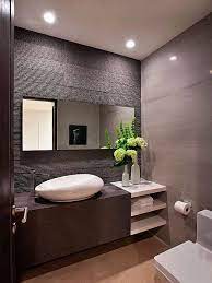 The black cabinetry absolutely stands out. 57 Affordable Bathroom Faucets Emily Henderson Minimalist Bathroom Design Contemporary Bathroom Designs Best Bathroom Designs
