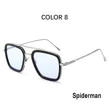 Tony Stark Sunglasses Men Avengers Iron Man Square Sunglasses Retro Gr Fabcreed Shop through a wide selection of smart glasses at amazon.com. tony stark sunglasses men avengers iron