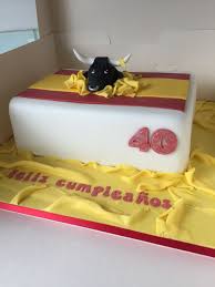 Birthday Cake In Spanish Spanish Bull Cake Birthday Theme Theme Birthday