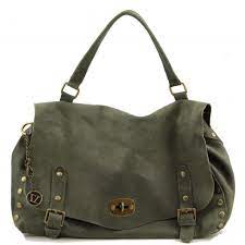 vintage freestyle leren messenger bag 141197 groen herentas lederen tassen kalfsleer
