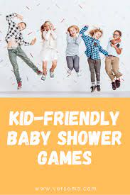 Kid Friendly Baby Shower Games Easy Baby Shower Games Baby Shower Games Baby Shower Fun